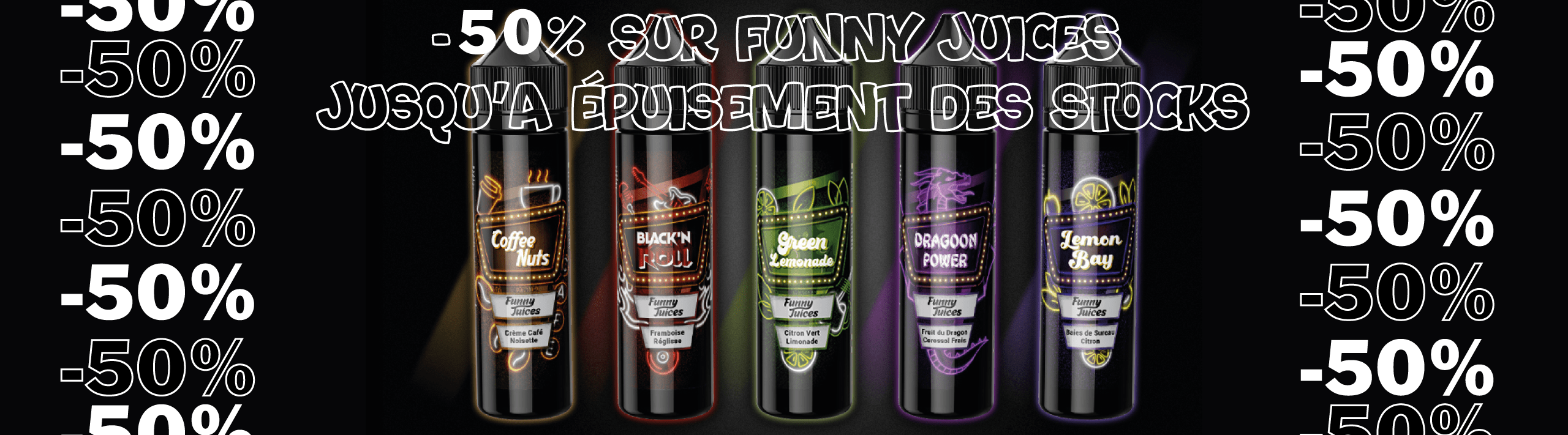 FUNNY JUICES - 50% KLOP INNOVATION
